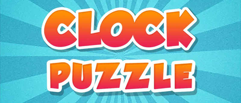 Clock Puzzle for Kids