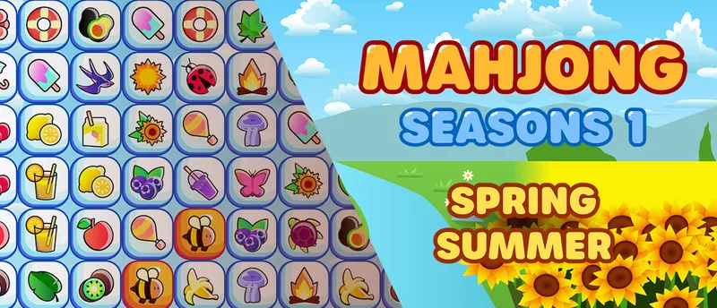 Mahjong Seasons 1 - Spring and Summer