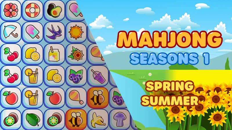 Mahjong Seasons 1 - Spring and Summer