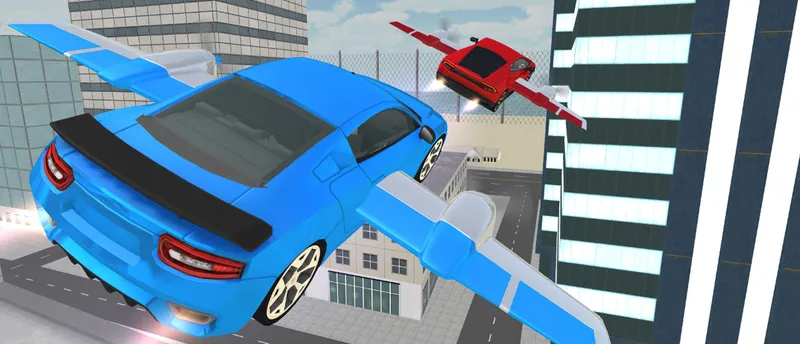 Flying Car Simulator 3d