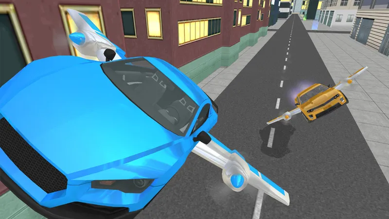 Flying Car Simulator 3d