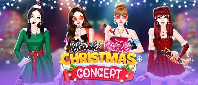 Black Pink Christmas Concert