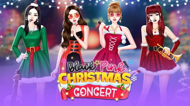 Black Pink Christmas Concert