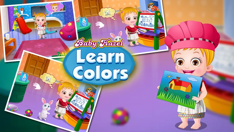 Baby Hazel Learn Colors