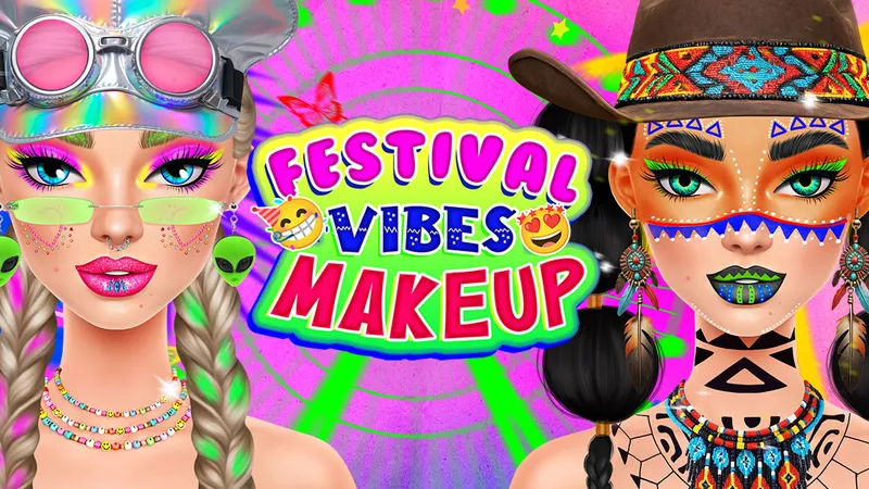 Festival Vibes Makeup