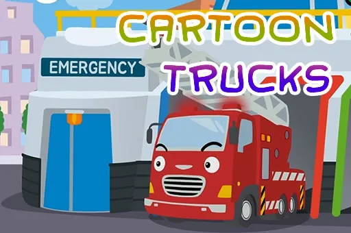 Cartoon Trucks Jigsaw