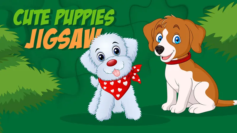 Cute Puppies Jigsaw