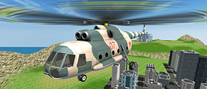 Free Helicopter Flying Simulator