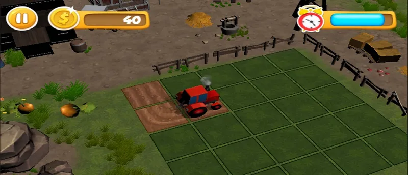 Puzzle Tractor Farm