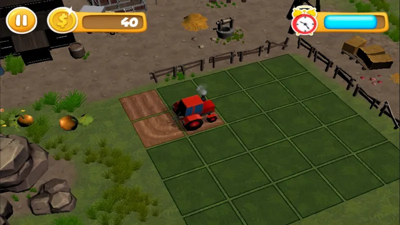 Puzzle Tractor Farm