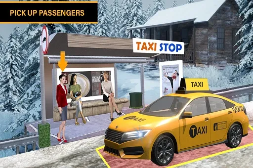 Modern City Taxi Service Simulator