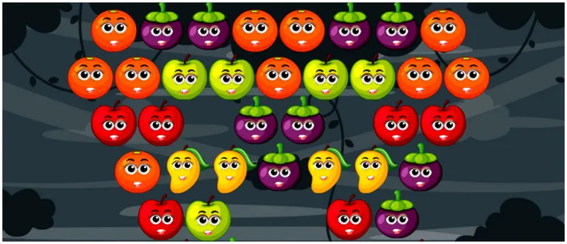 Bubble Shooter Fruits