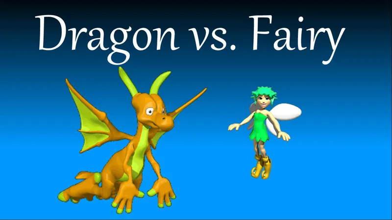 Dragon vs. Fairy