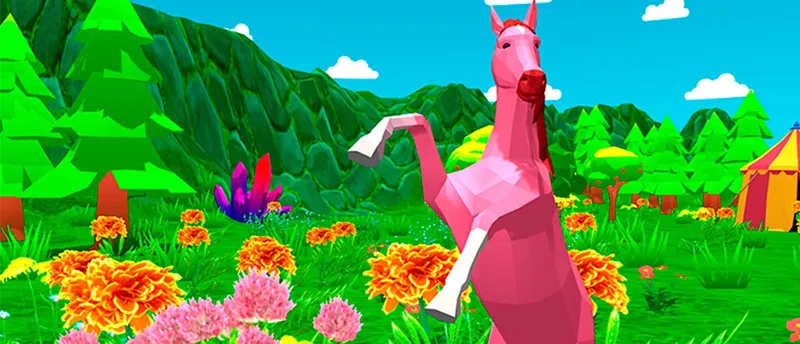 Horse Family Animal Simulator 3D