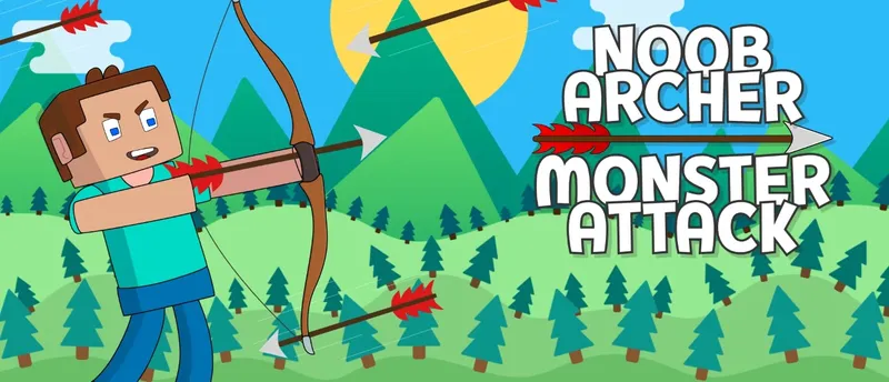 Noob archer monster attack