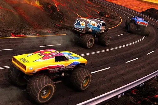 Monster truck racing Legend