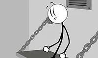 Stickman escapes from prison