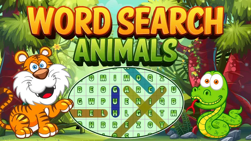 Word Search Animals