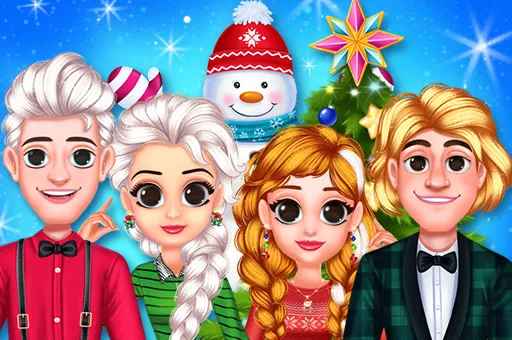 Frozen Princess Christmas Celebration