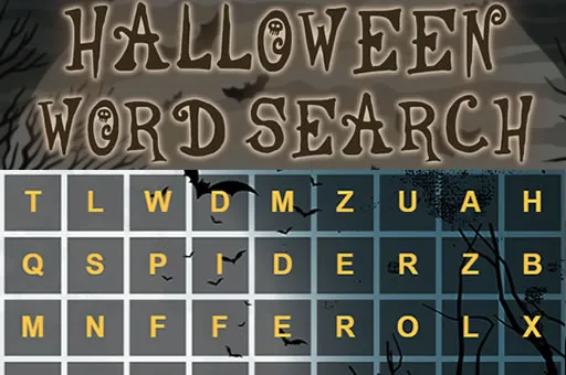 Halloween Word Search