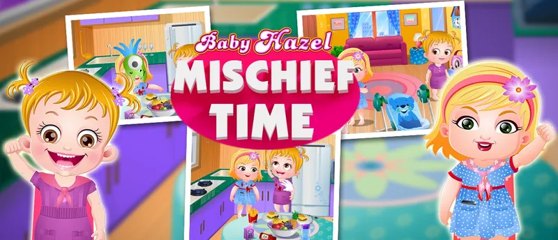 Baby Hazel Mischief Time