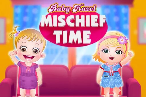 Baby Hazel Mischief Time