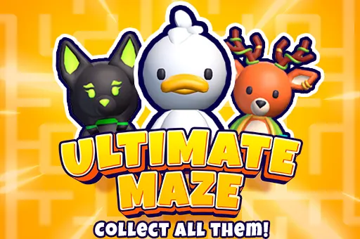 Ultimate maze! Collect them all!