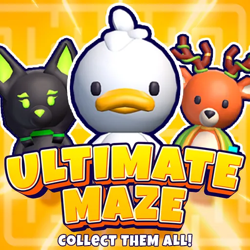 Ultimate maze! Collect them all!