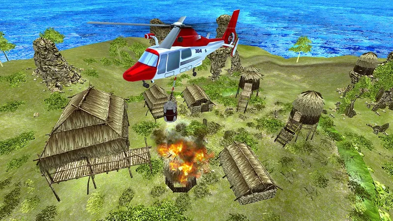 Helicopter Rescue Flying Simulator 3D