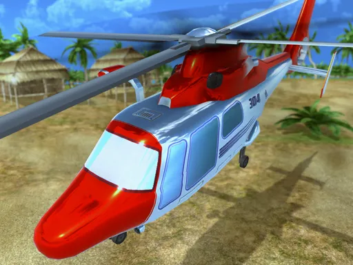 Helicopter Rescue Flying Simulator 3D