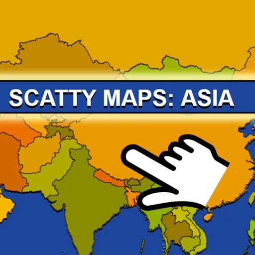 Scatty Maps Asia