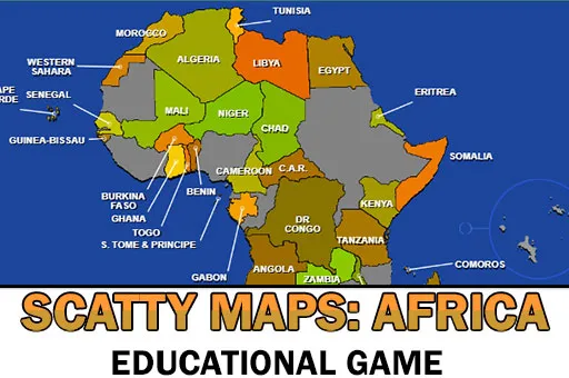 Scatty Maps Africa