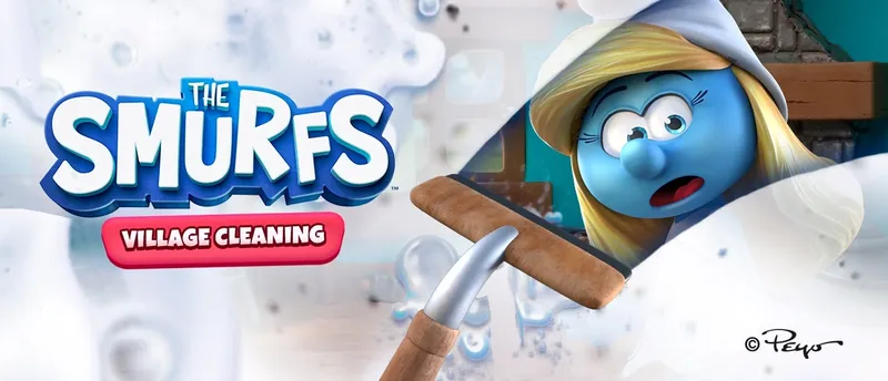 The Smurfs Village Cleaning