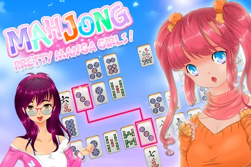 Mahjong Pretty Manga Girls