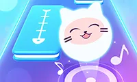 Music Cat! Piano Tiles Game 3D