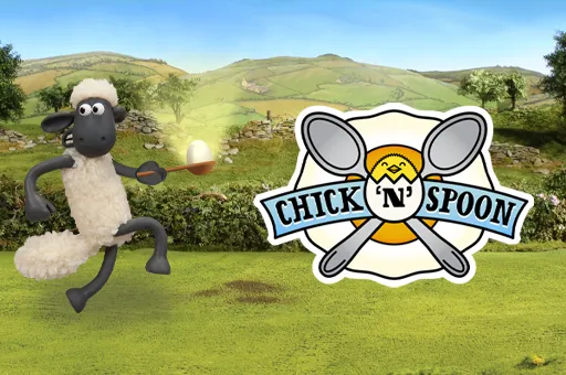 Shaun The Sheep Chick n Spoon