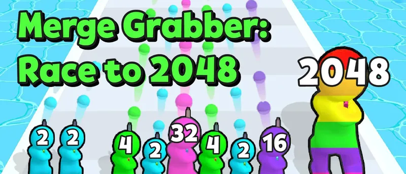 Merge Grabber. Race to 2048