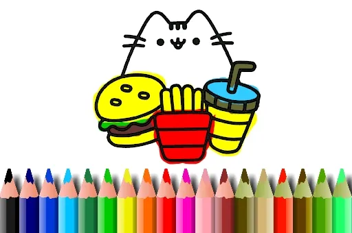 BTS Cute Cats Coloring