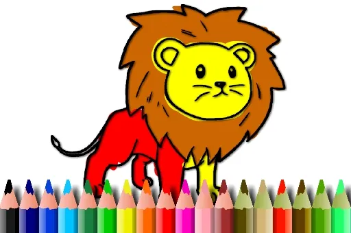 BTS Lion Coloring Book