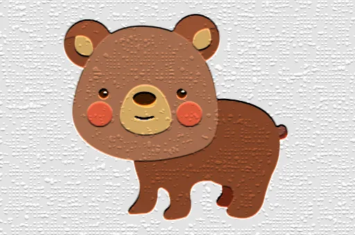 Cartoon Bear Puzzle