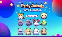 Party Animals Cats Evolution