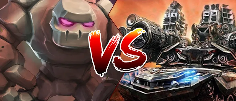 Tank VS Golems