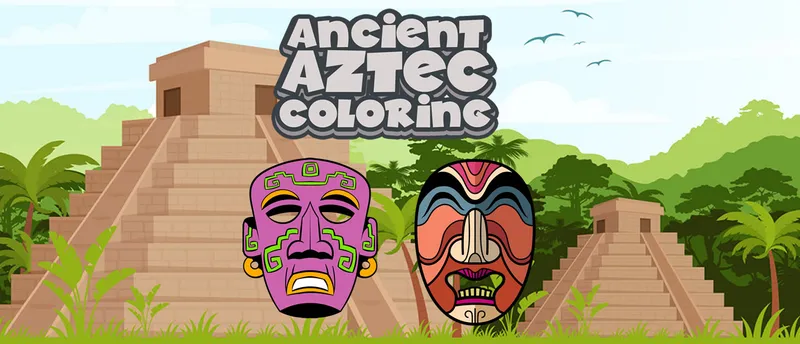 Ancient Aztec Coloring