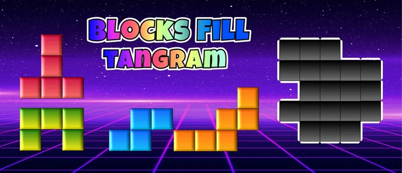 Blocks Fill Tangram Puzzle