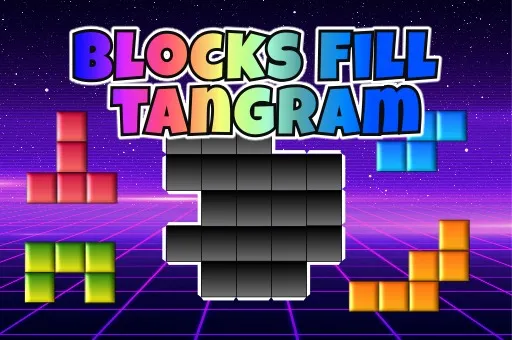 Blocks Fill Tangram Puzzle