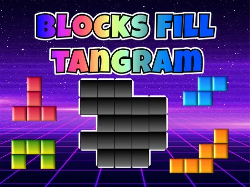 Blocks Fill Tangram Puzzle