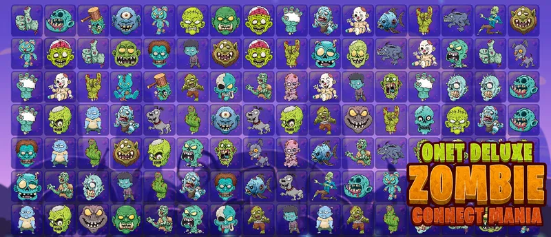 Onet Zombie Connect 2 Puzzles Mania