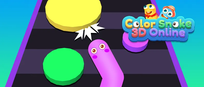 Color Snake 3D Online