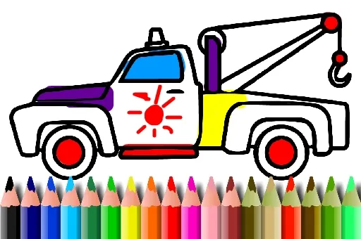 BTS Trucks Coloring