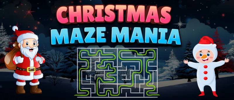 Christmas Maze Mania